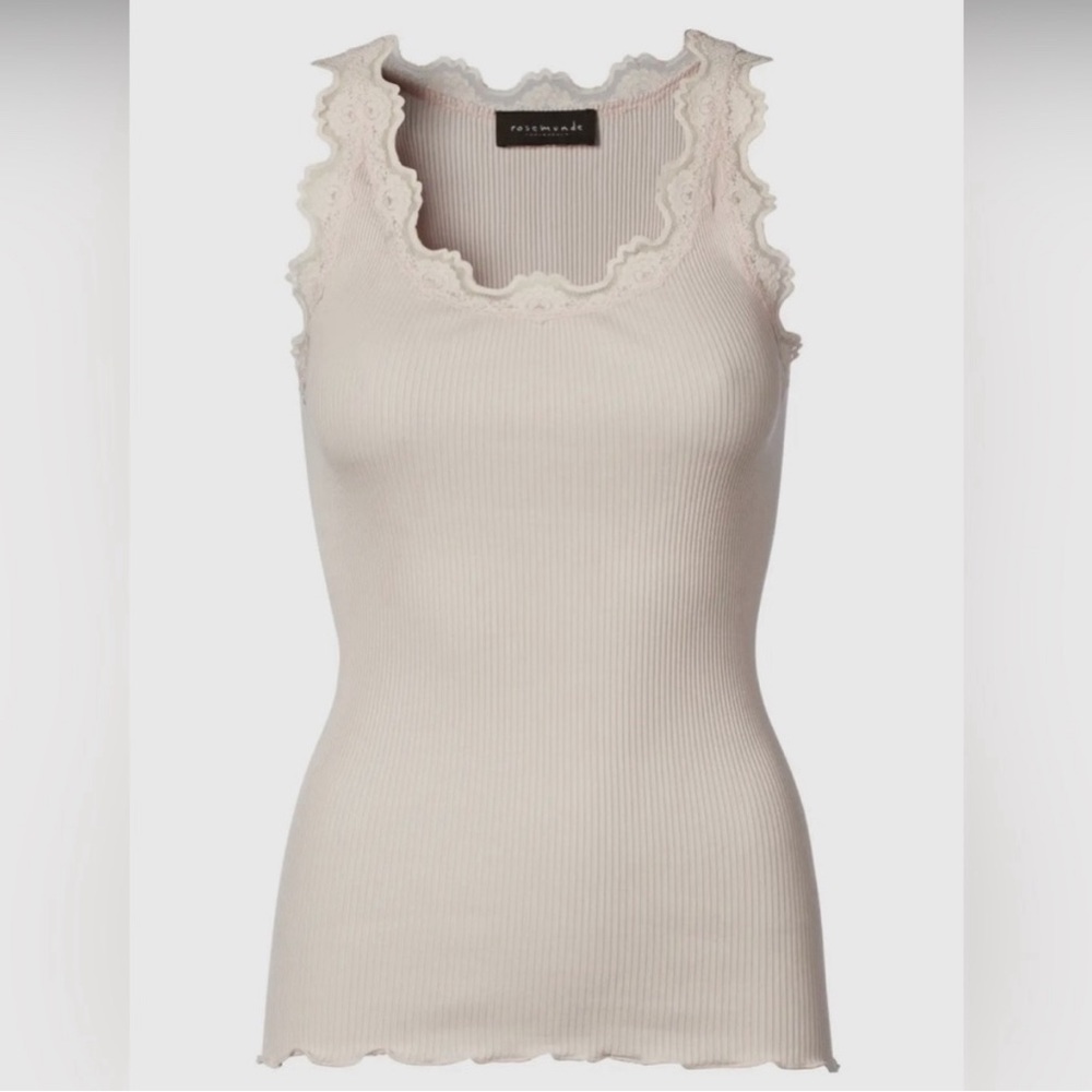 💠NWT Rosemunde Silk Lace Tank Top (XS)